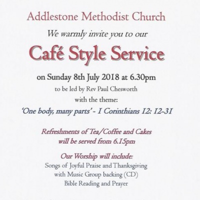 Addlestone 18-07-08 cafe Style service