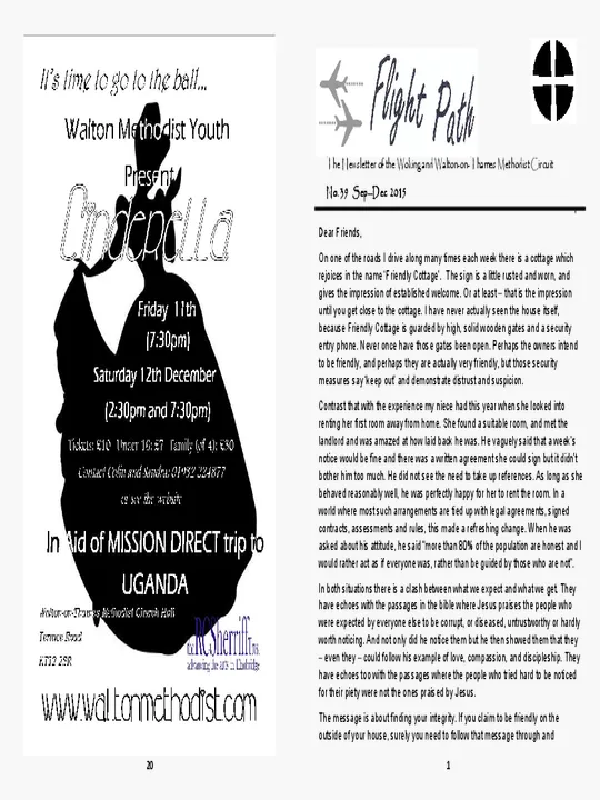 'Flight Path' &ndash; Sept-Dec 2015