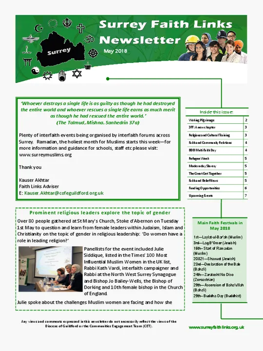 SFL Newsletter