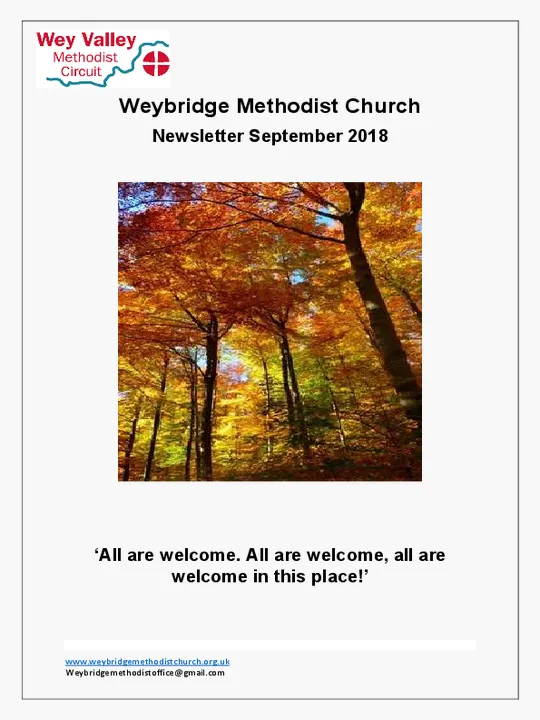 Weybridge Newsletter Sept 2018