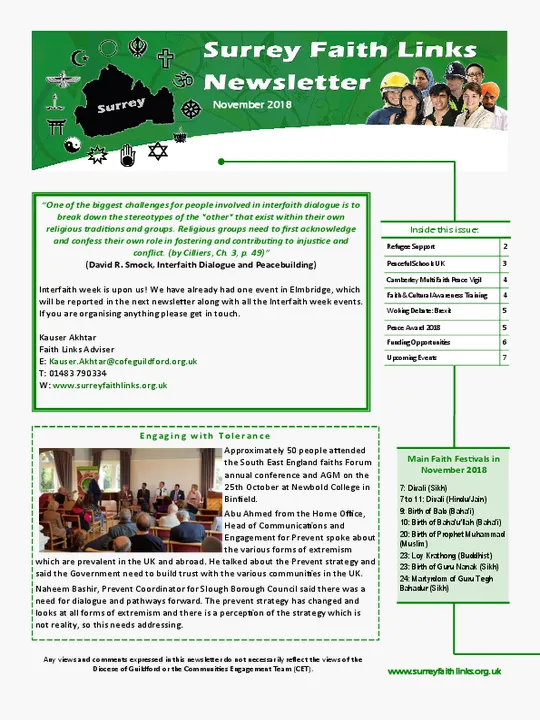 SFL Newsletter
