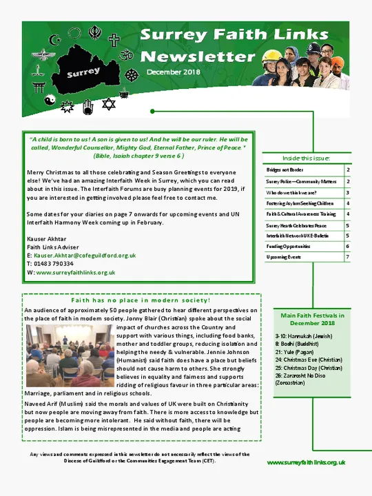 SFL Newsletter
