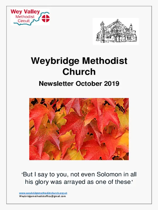 Weybridge Newsletter October 2019