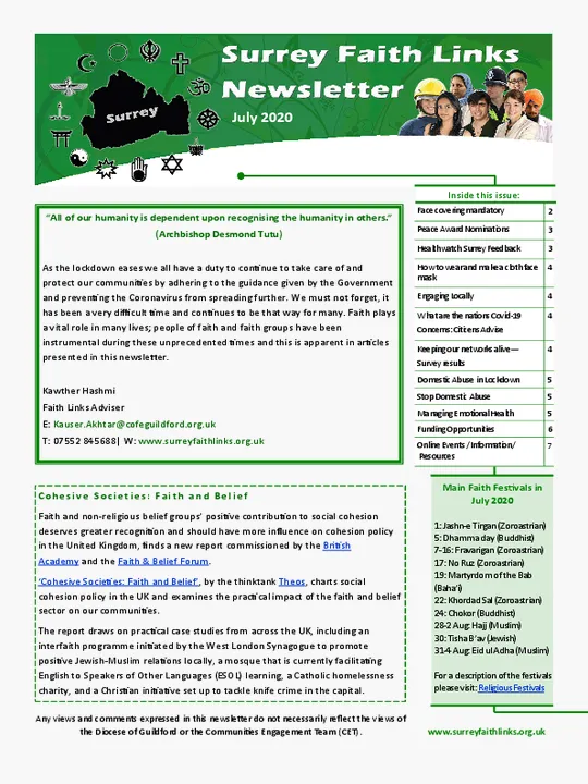 SFL Newsletter 2020