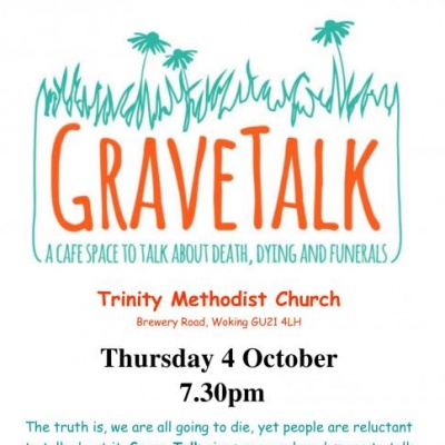 Grave Talk Poster Trinity Oct 2018