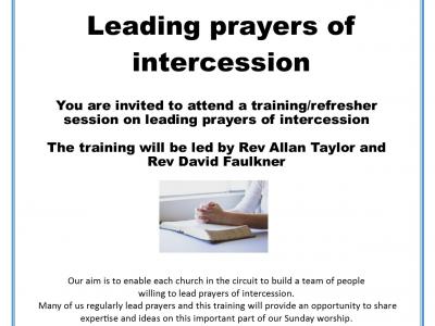 Leading Prayers of Intercession