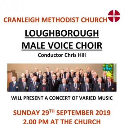Loughborough male voice choir poster final