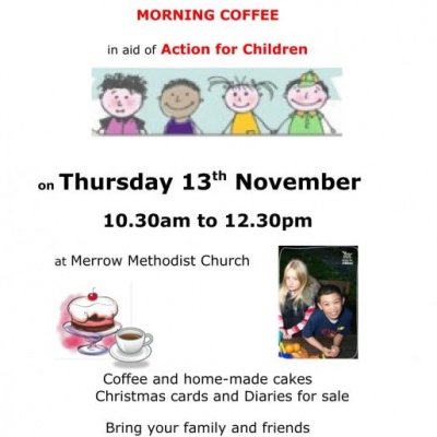 Merrow AFC coffee poster A5-1