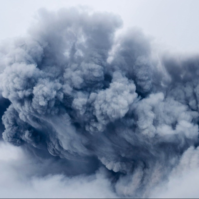 volcanic eruption