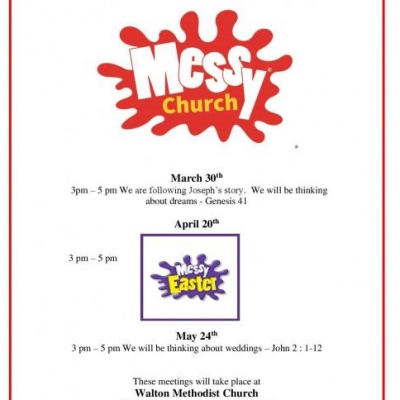 Walton Messy Church March - May 2019