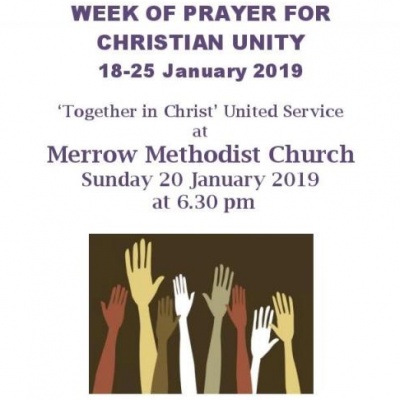 WEEK OF PRAYER FOR CHRISTIAN UNITY